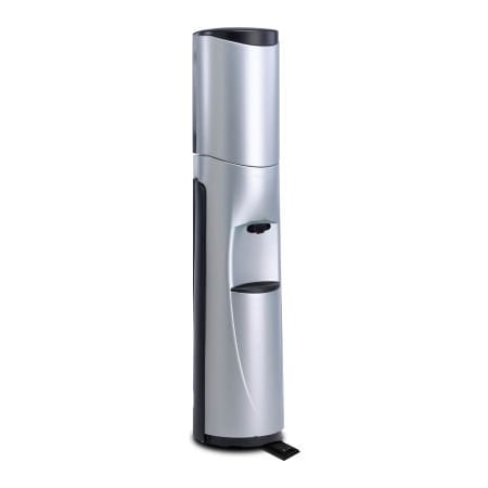 Elite Holdings Group Aquaverve Touchless Cold Water Cooler, Silver W/ Black Trim PC101N-54